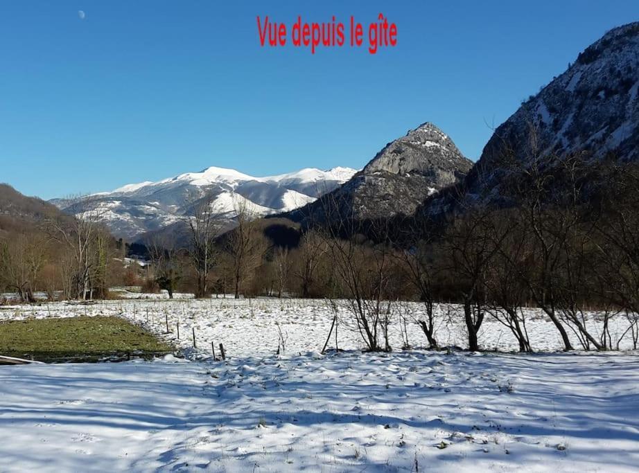 Grange En Pierres. Grand Jardin Et Belle Vue Βίλα Saurat Εξωτερικό φωτογραφία